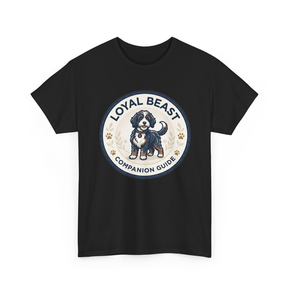 Loyal Beast Bernadoodle Unisex Heavy Cotton Tee