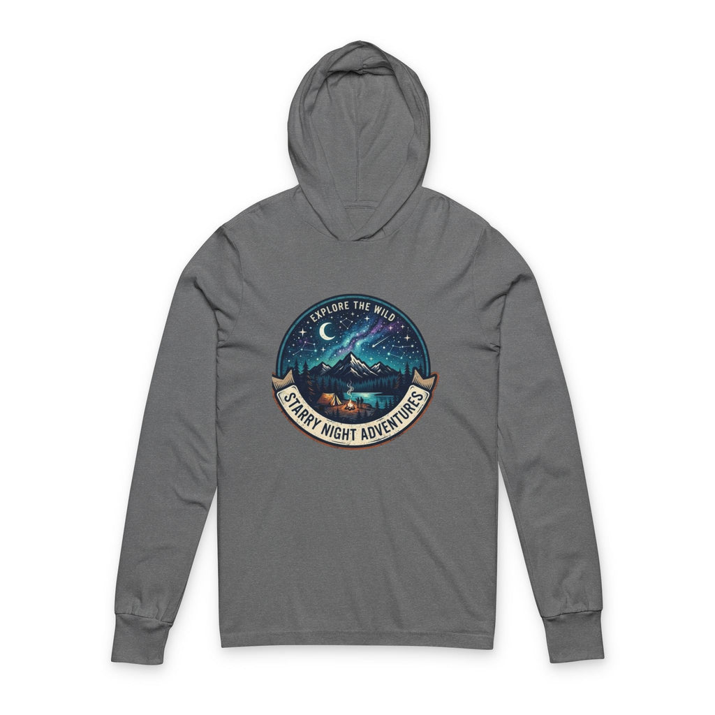 Starry Night Unisex Hooded Long Sleeve Tee