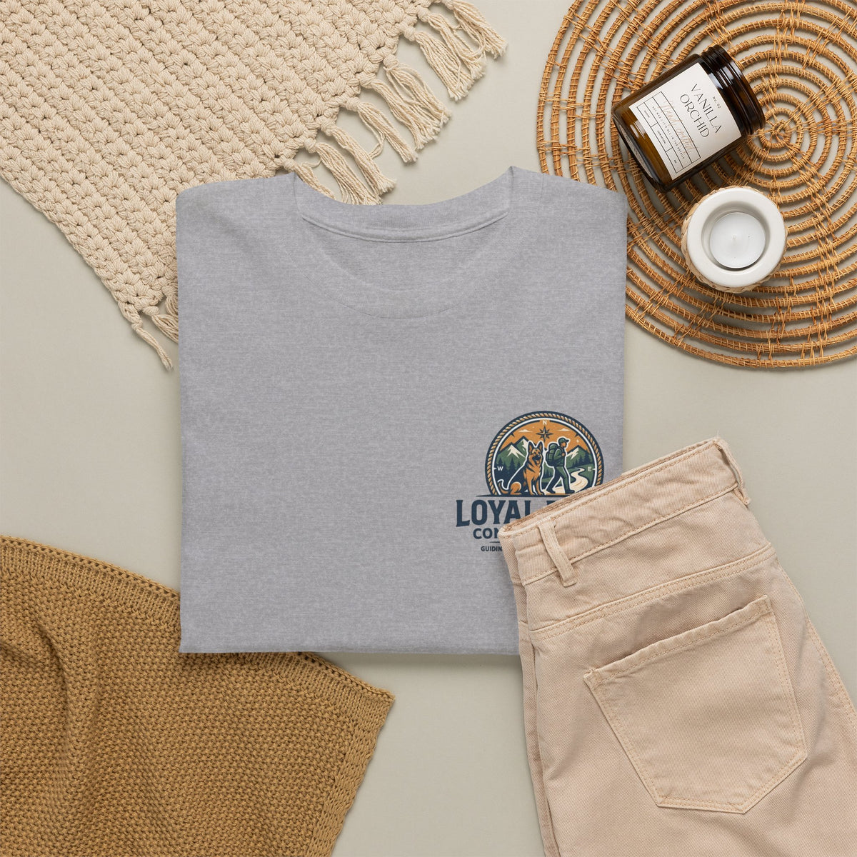 Loyal Beast Hiker Unisex Heavy Cotton Tee