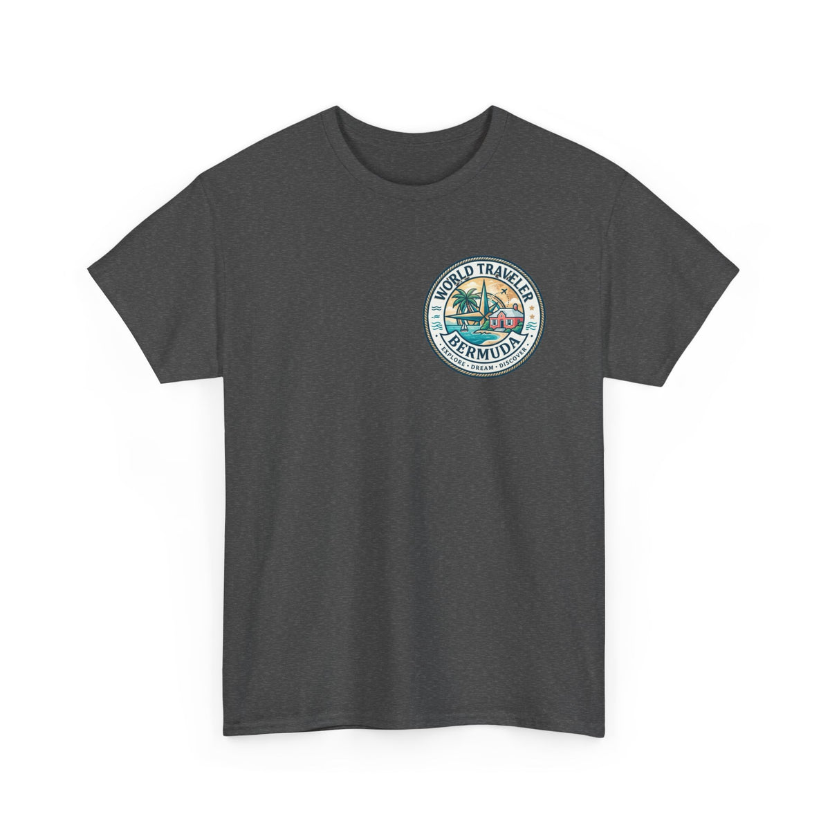 Bermuda World Traveler Unisex Heavy Cotton Tee