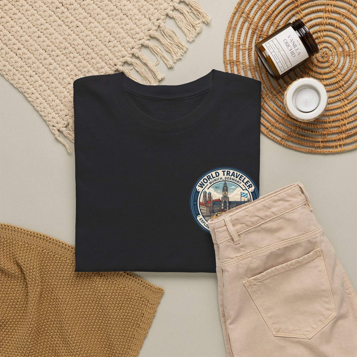 Munich, Germany Unisex Heavy Cotton Tee