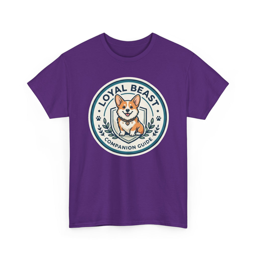 Loyal Beast Corgi Unisex Heavy Cotton Tee