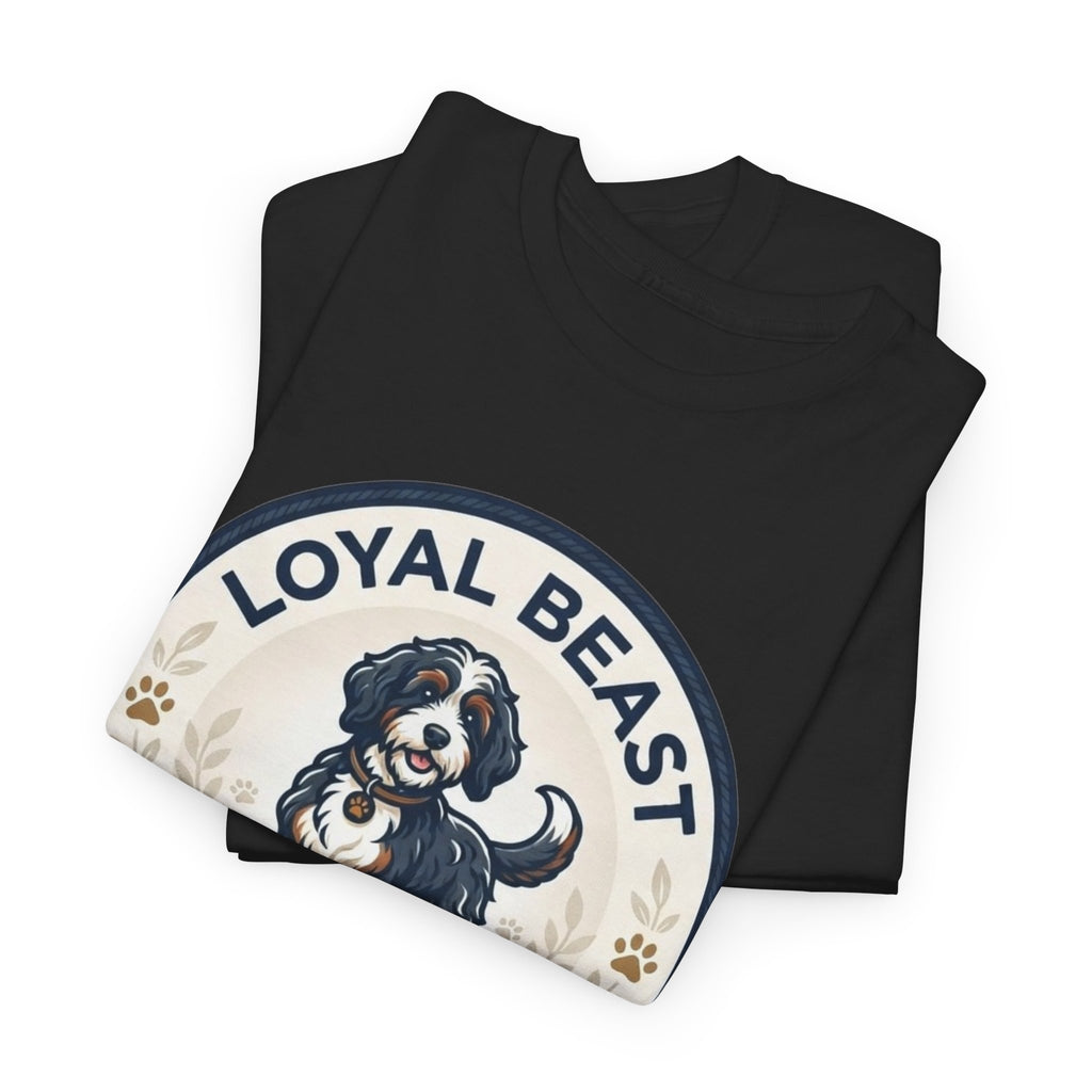 Loyal Beast Bernadoodle Unisex Heavy Cotton Tee