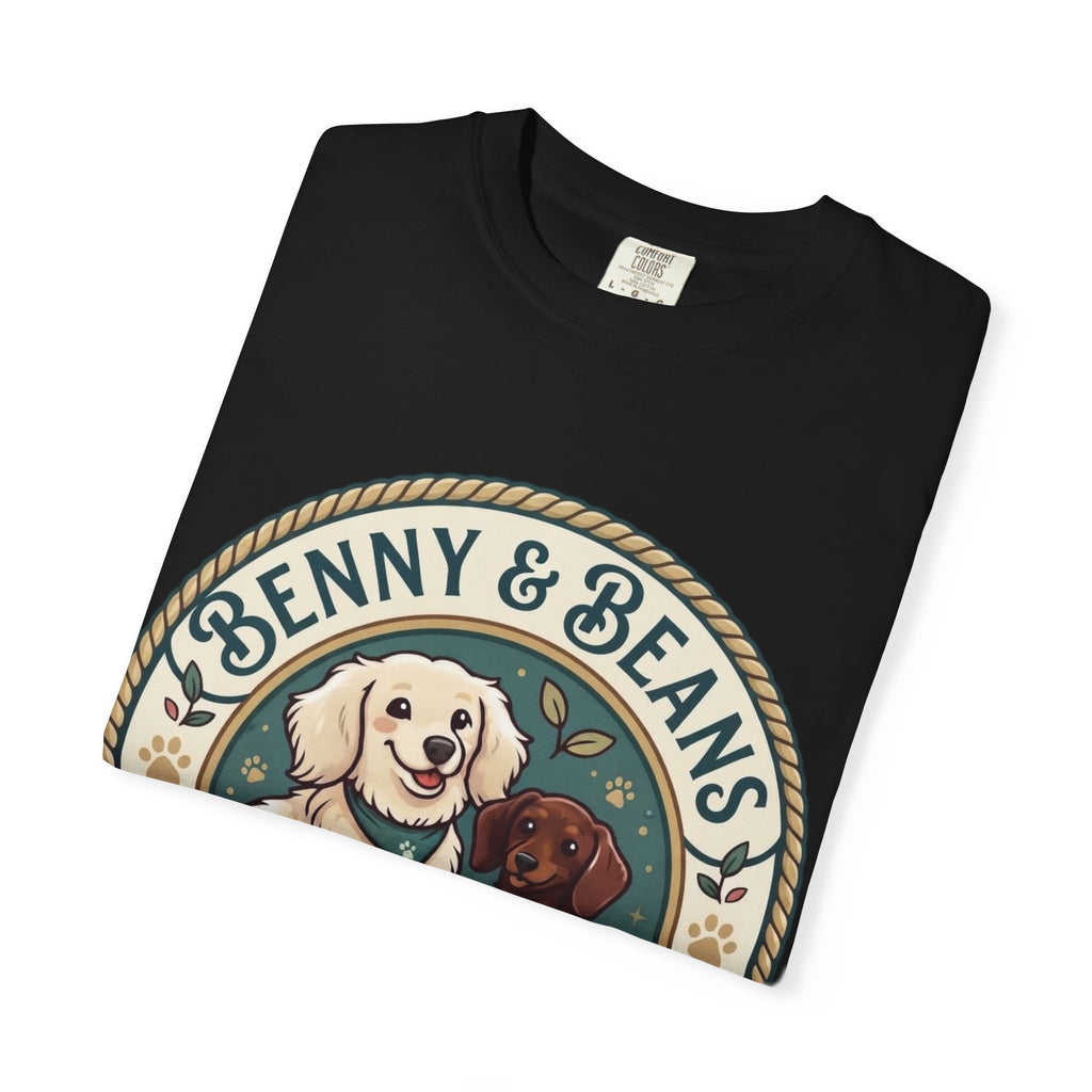 Benny & Beans Puppy Circle Graphic T-Shirt