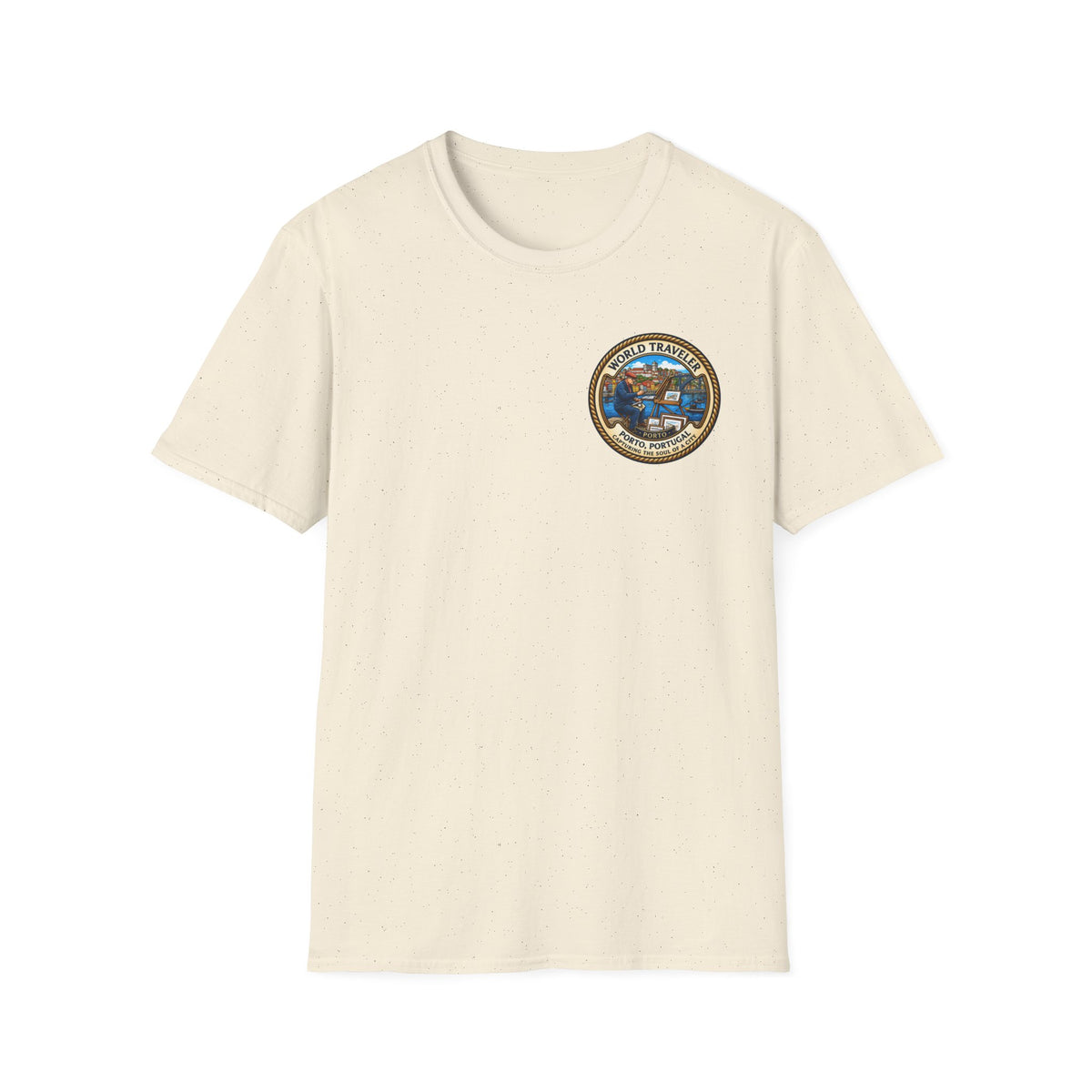 Porto, Portugal world Traveler Unisex Softstyle T-Shirt