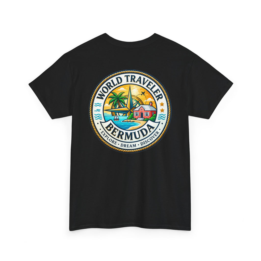 Bermuda World Traveler Unisex Heavy Cotton Tee