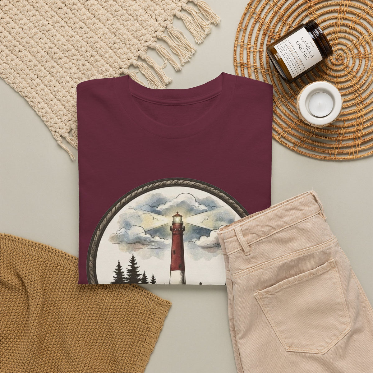 Lighthouse Unisex Heavy Cotton Tee