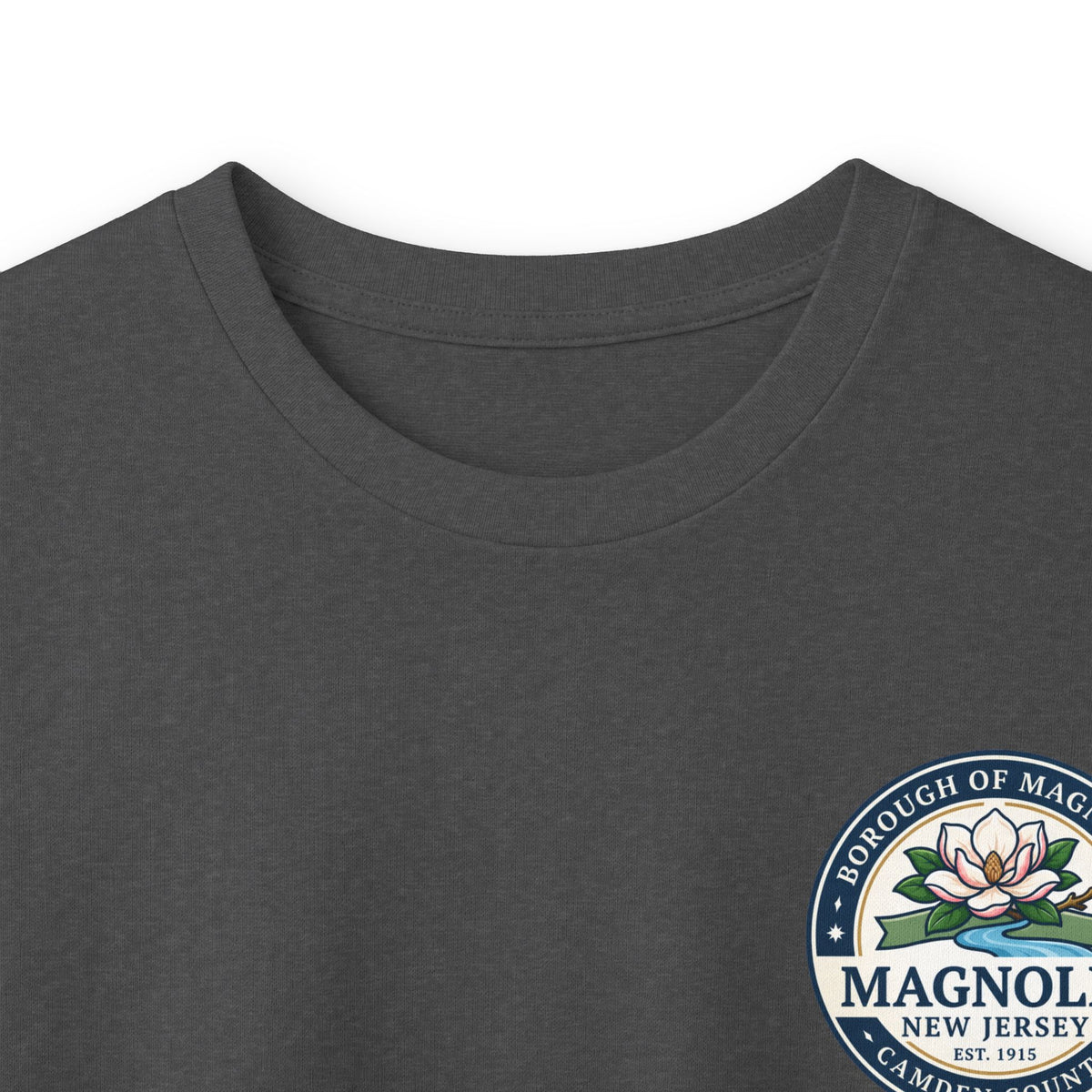 Magnolia, NJ Front and Back Logo Long Sleeve Tee Unisex Ultra Cotton