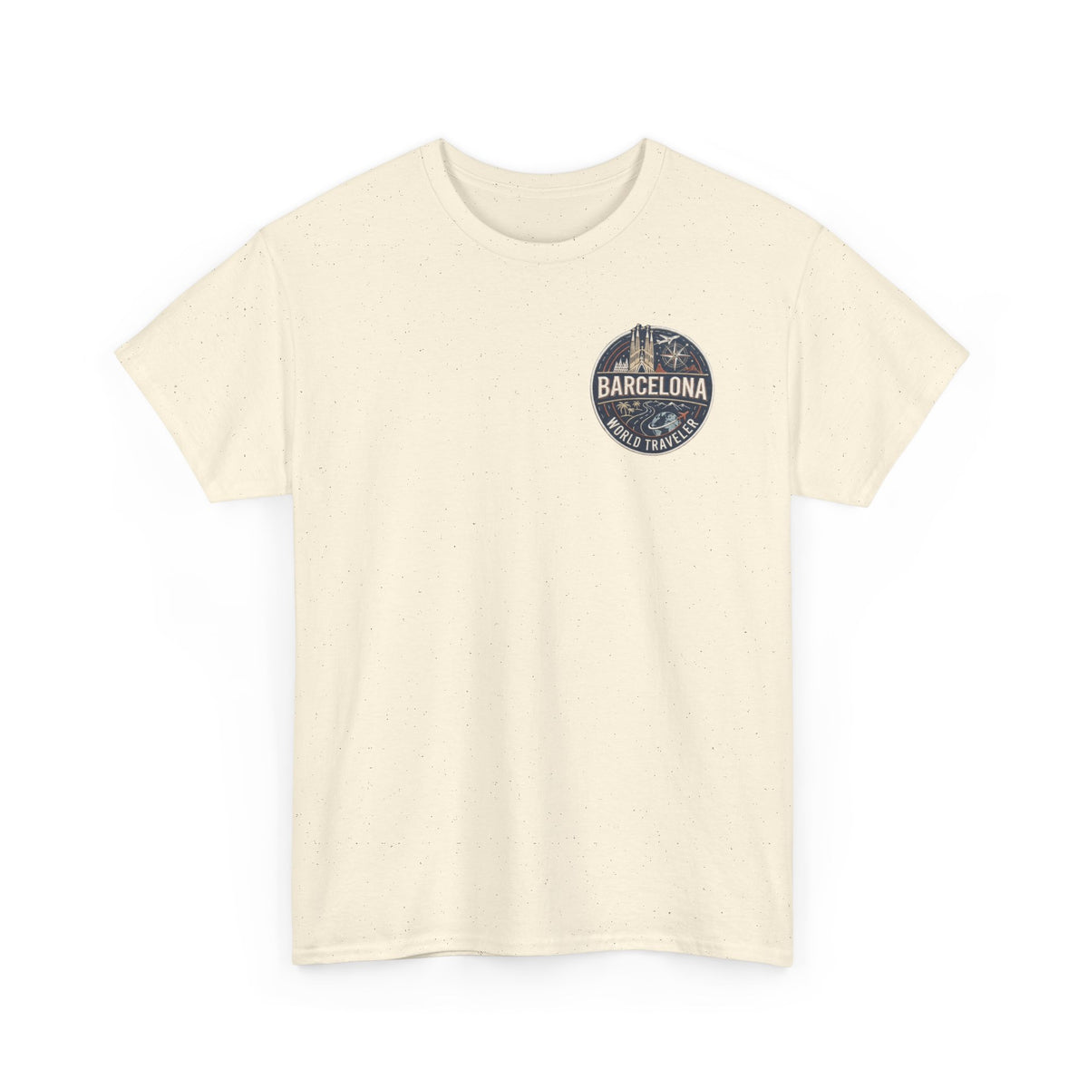 Barcelona World Traveler Unisex Heavy Cotton Tee