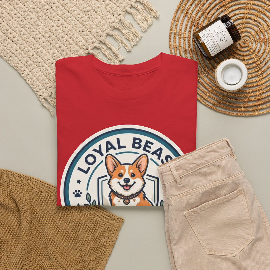 Loyal Beast Corgi Unisex Heavy Cotton Tee