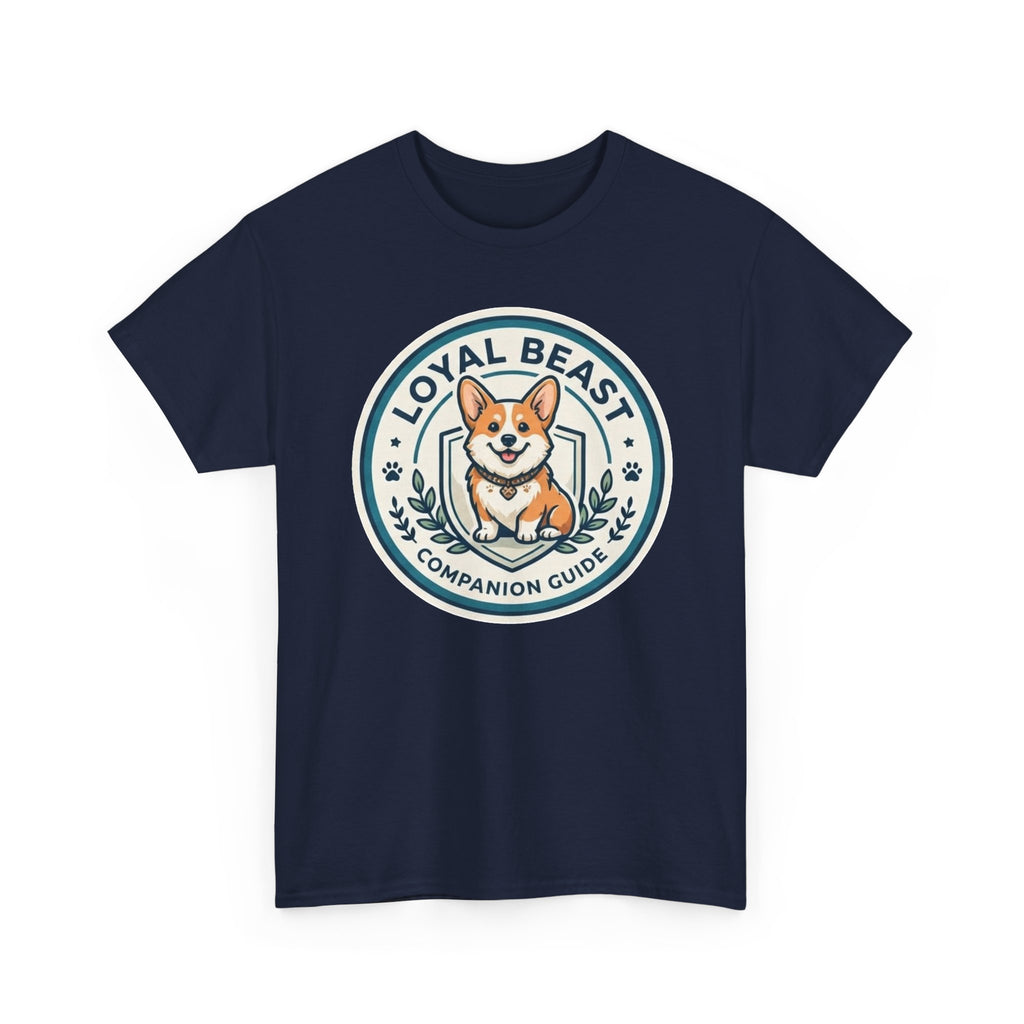 Loyal Beast Corgi Unisex Heavy Cotton Tee