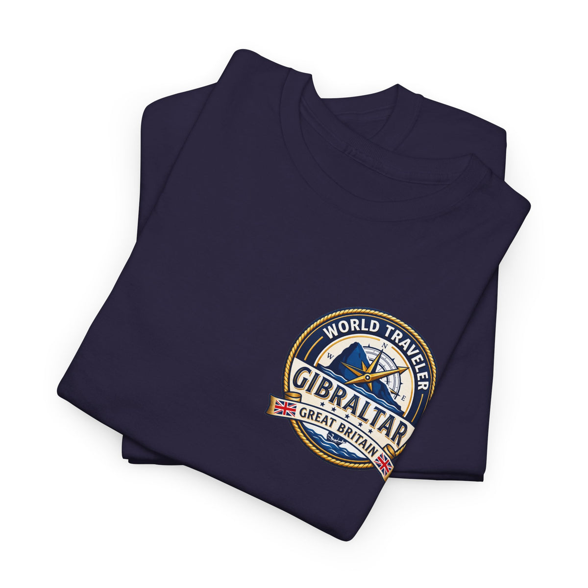 Gibraltar World Traveler Unisex Heavy Cotton Tee