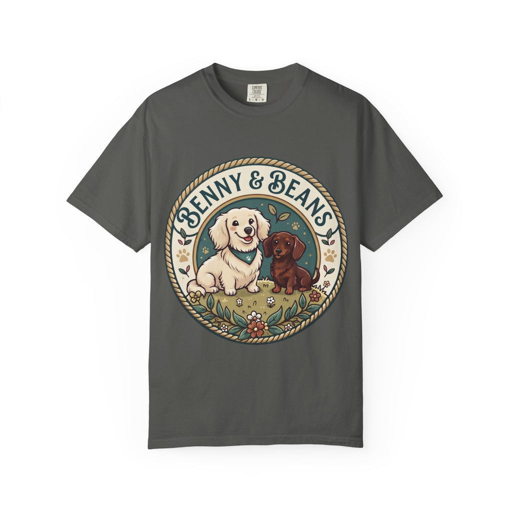 Benny & Beans Puppy Circle Graphic T-Shirt