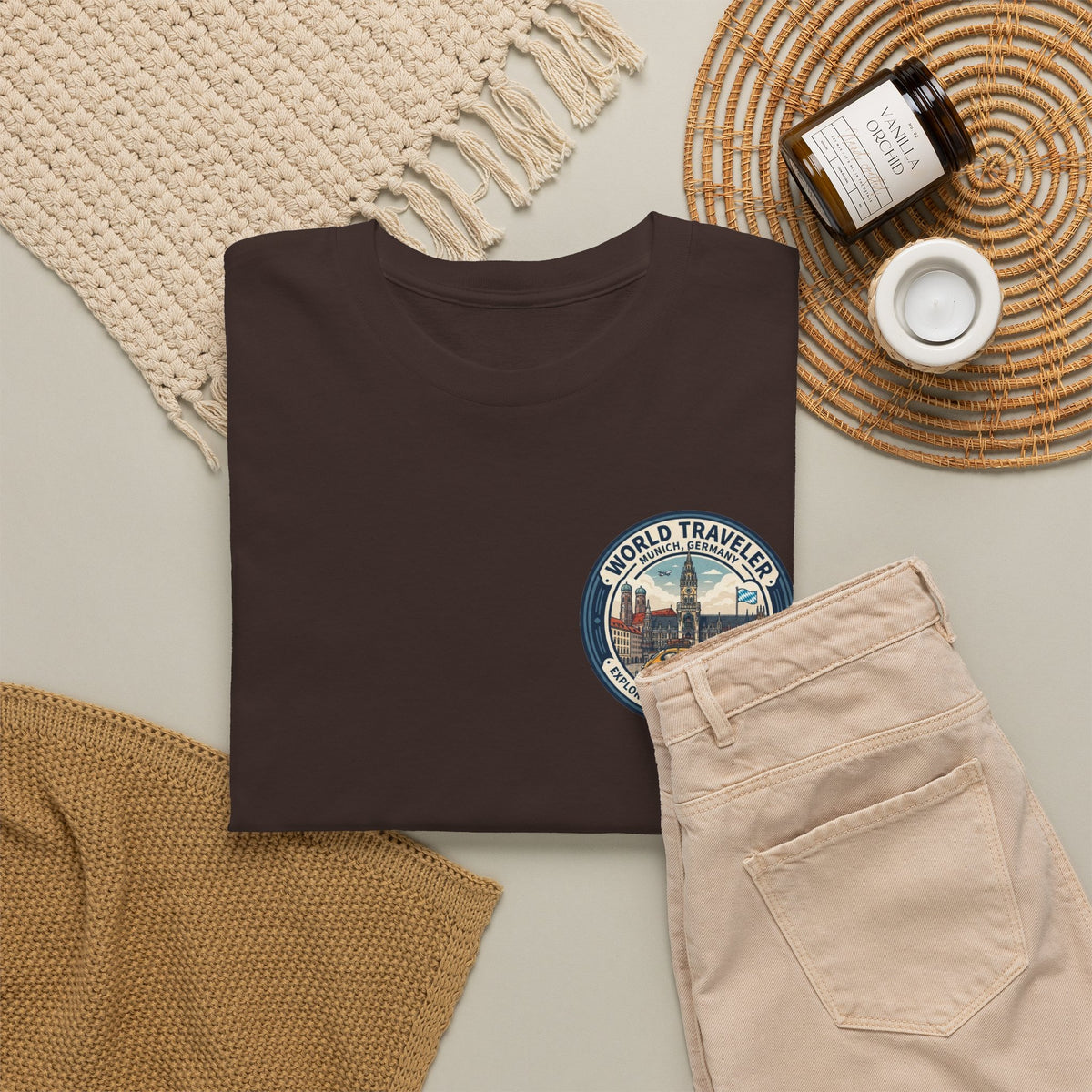 Munich, Germany Unisex Heavy Cotton Tee