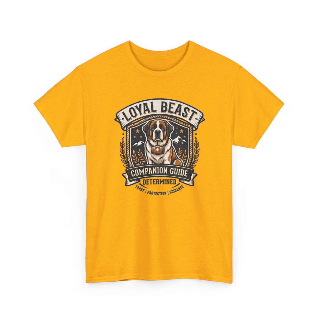 Loyal Beast Saint Bernard Unisex Heavy Cotton Tee