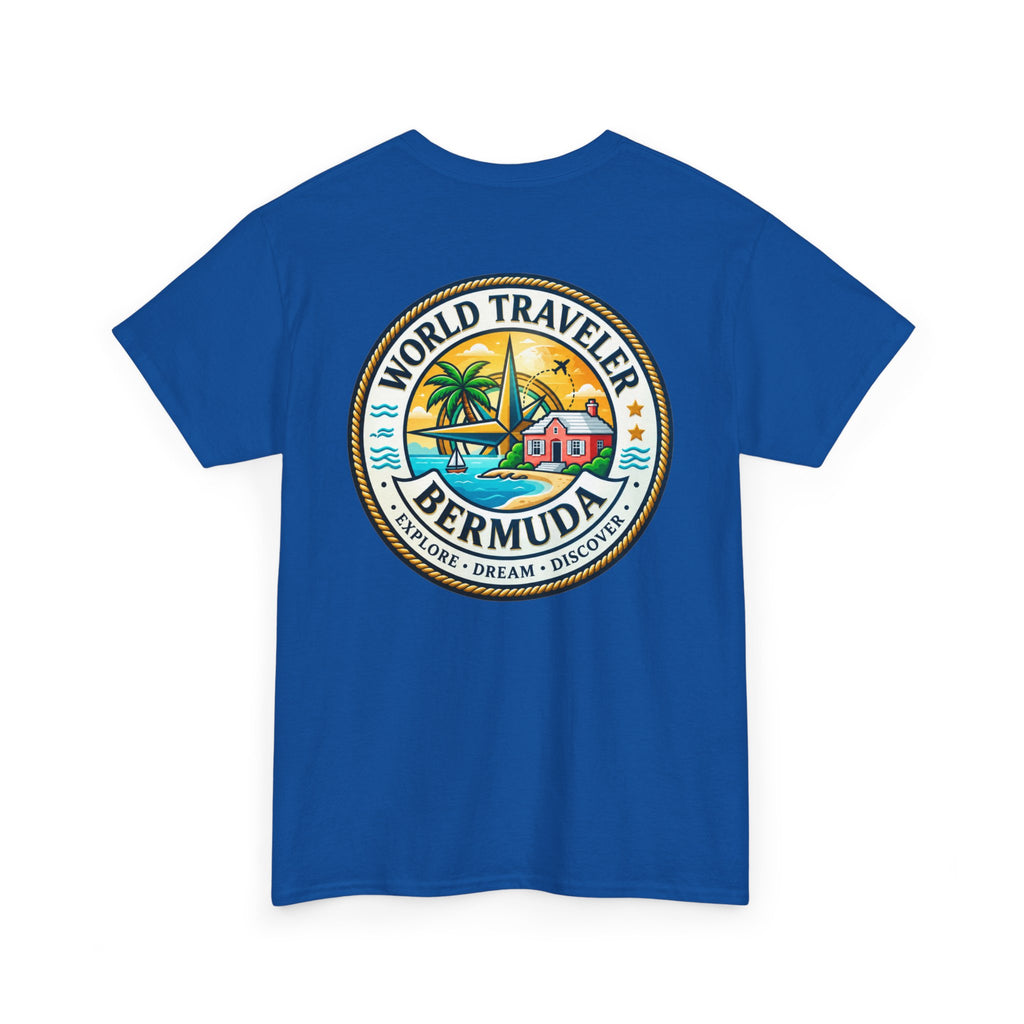 Bermuda World Traveler Unisex Heavy Cotton Tee