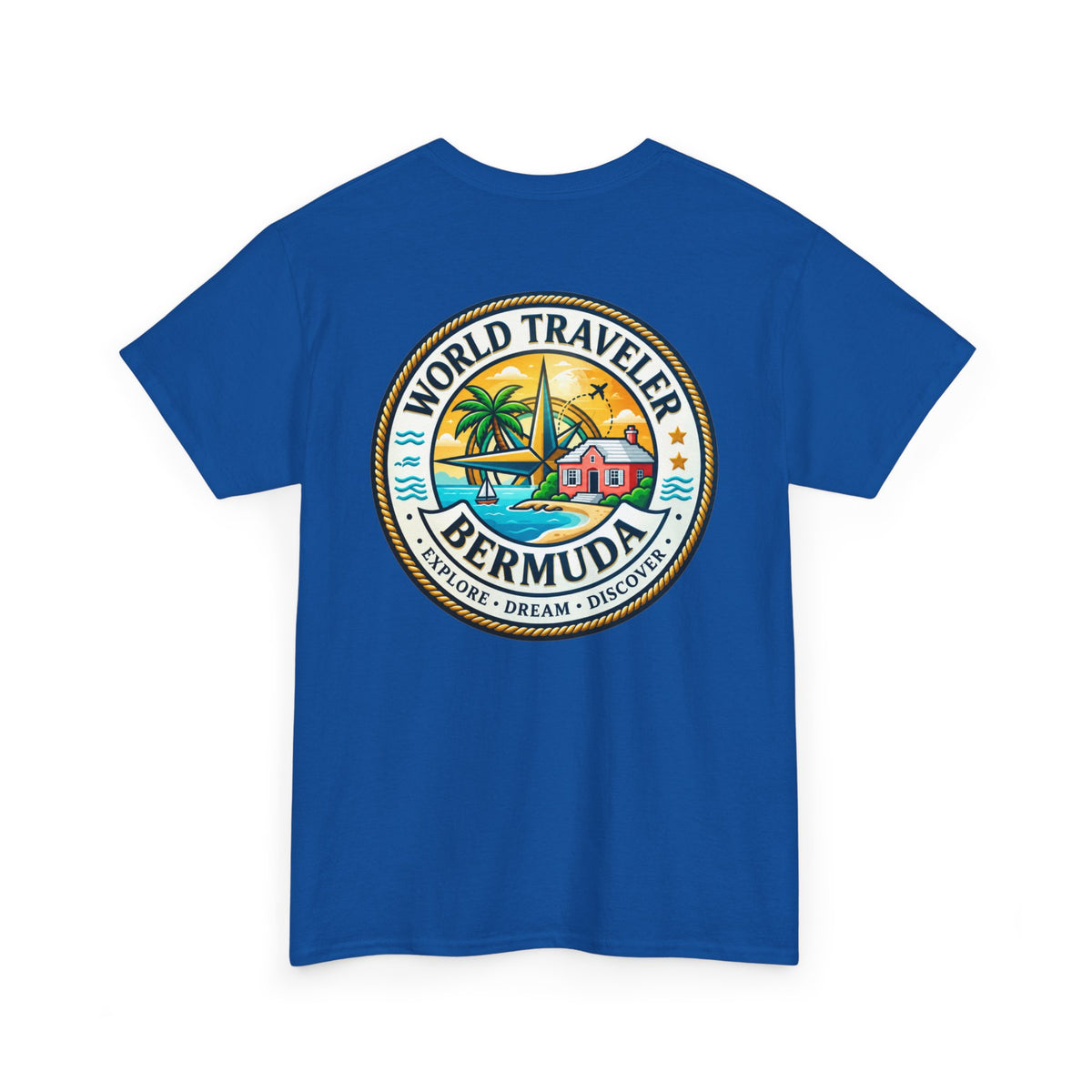 Bermuda World Traveler Unisex Heavy Cotton Tee