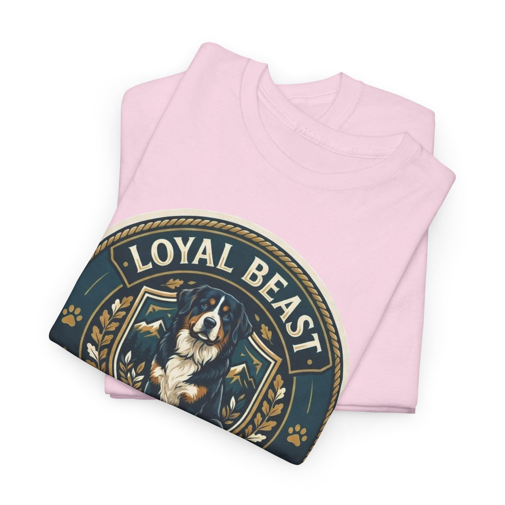 Loyal Beast Bernese Mountain Dog Unisex Heavy Cotton Tee