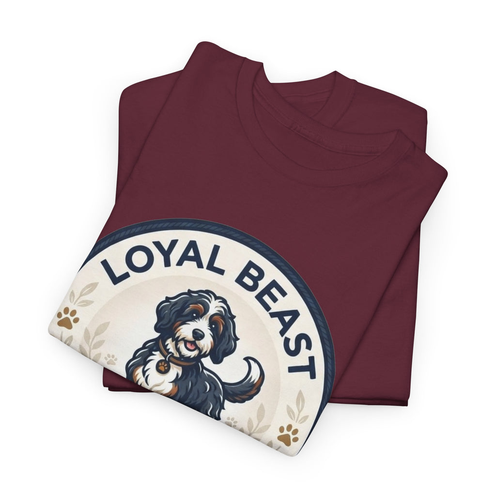 Loyal Beast Bernadoodle Unisex Heavy Cotton Tee