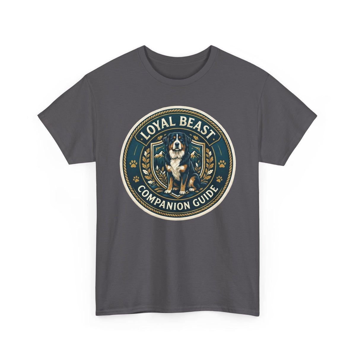 Loyal Beast Bernese Mountain Dog Unisex Heavy Cotton Tee