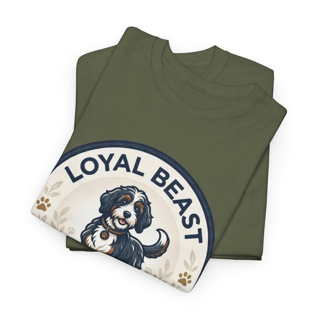Loyal Beast Bernadoodle Unisex Heavy Cotton Tee