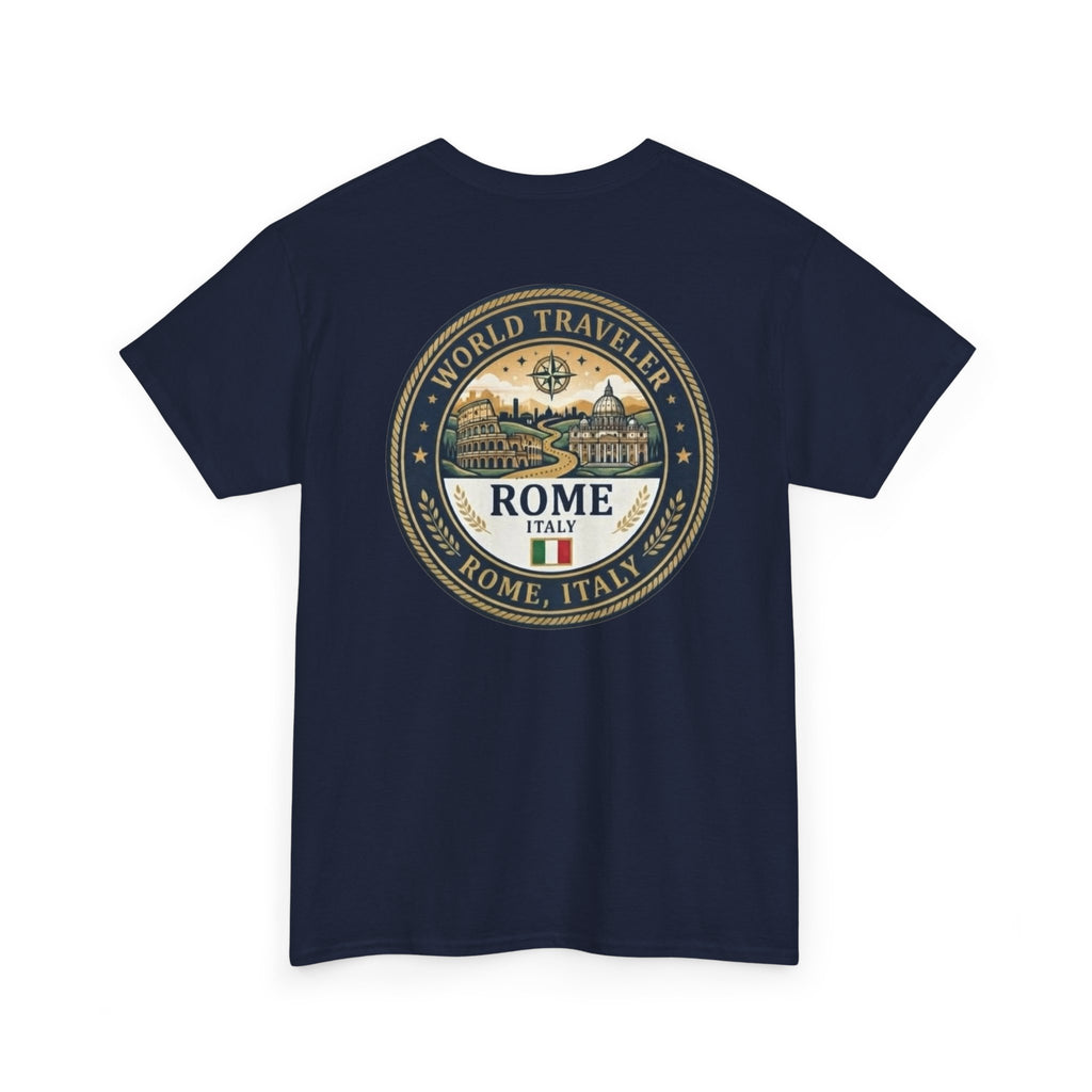 Rome World Traveler Unisex Heavy Cotton Tee