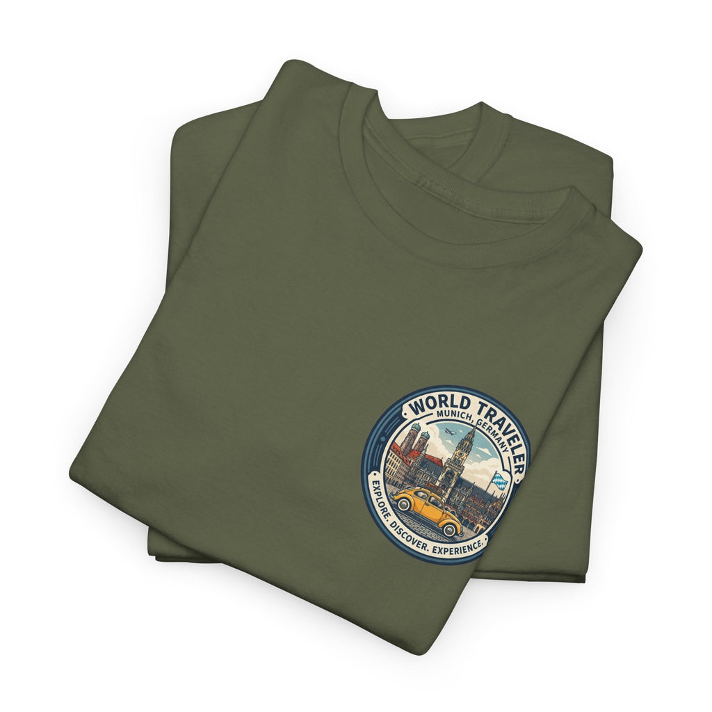 Munich, Germany Unisex Heavy Cotton Tee