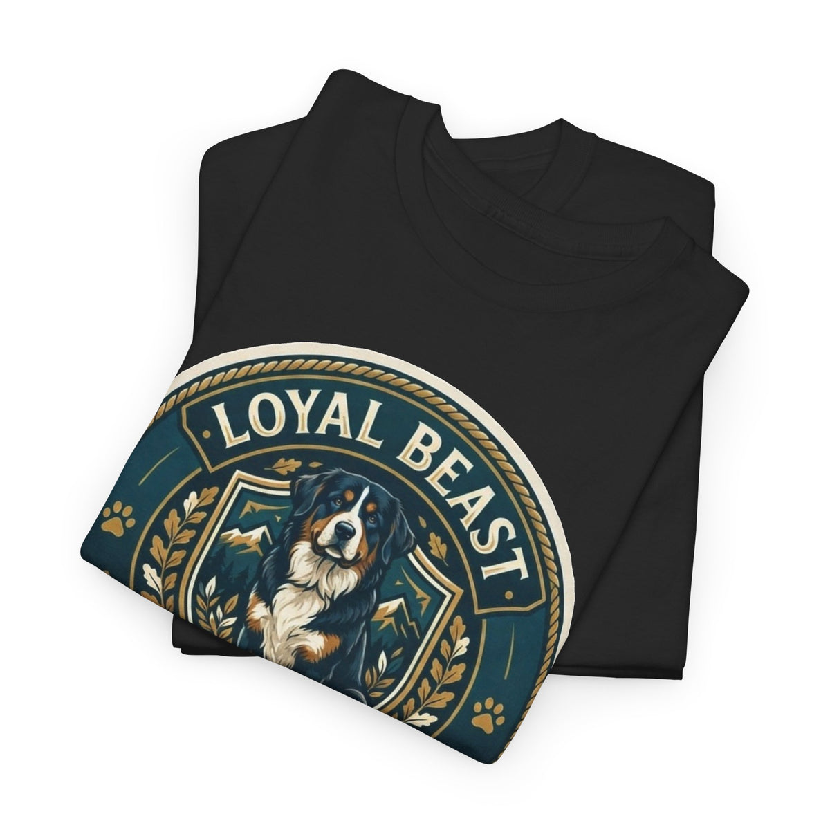 Loyal Beast Bernese Mountain Dog Unisex Heavy Cotton Tee