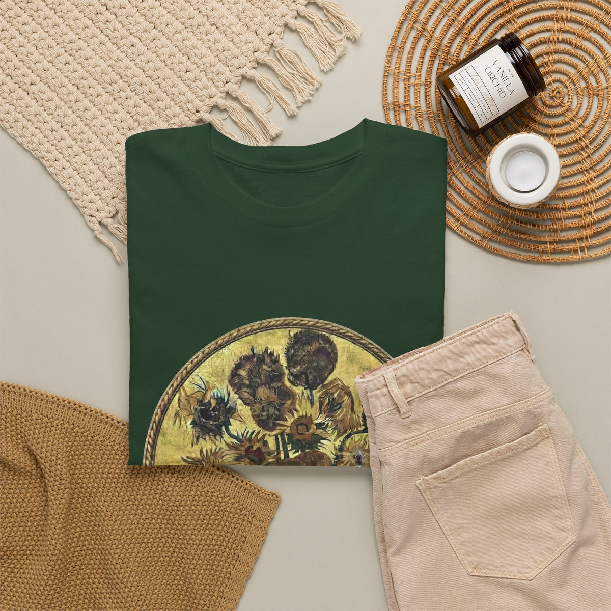 Art in Today’s World dying sunflowers T shirt