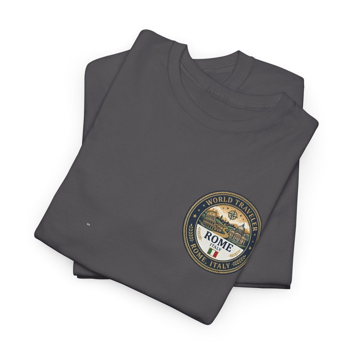 Rome World Traveler Unisex Heavy Cotton Tee