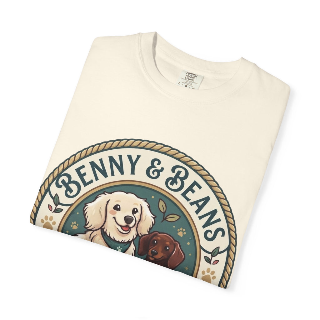 Benny & Beans Puppy Circle Graphic T-Shirt