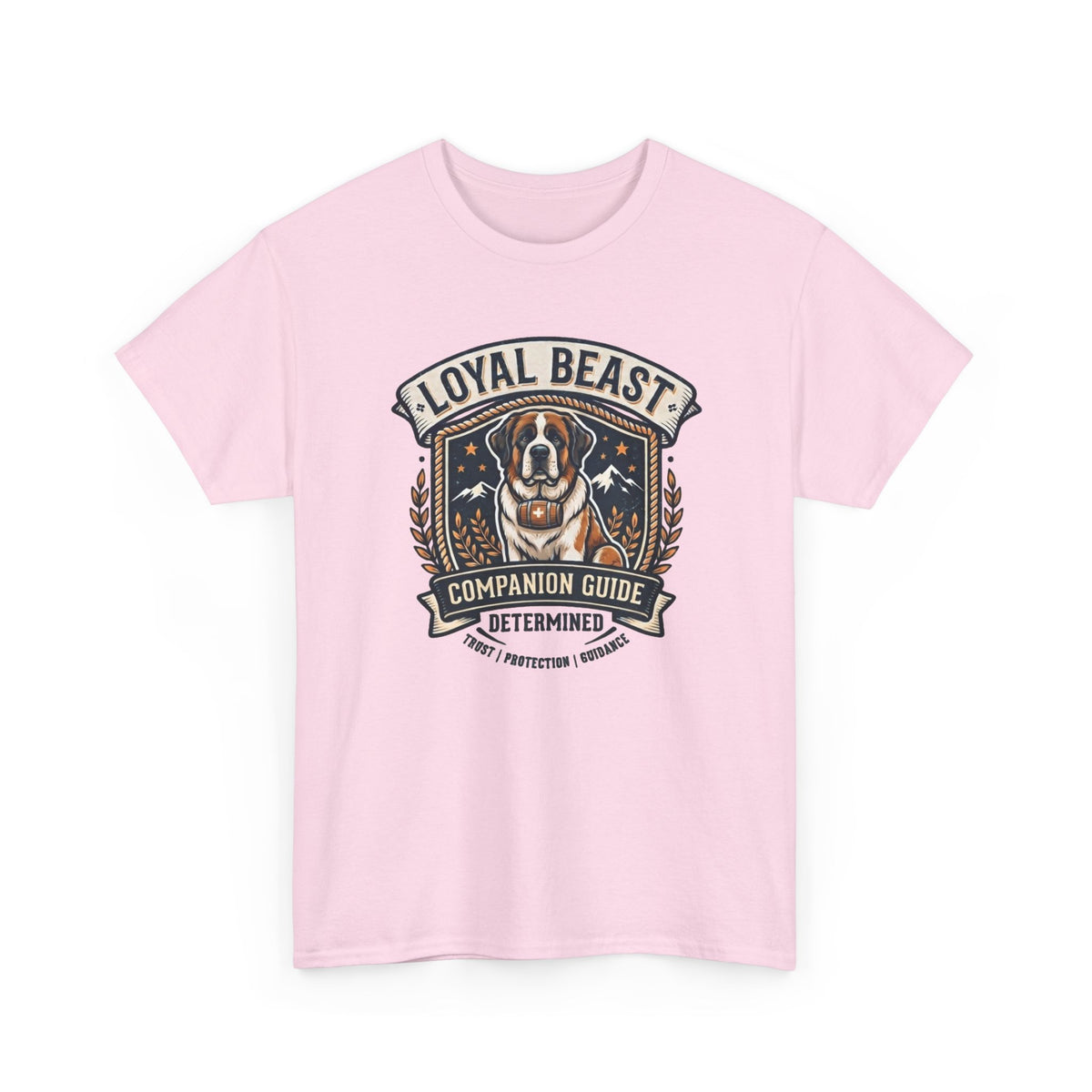 Loyal Beast Saint Bernard Unisex Heavy Cotton Tee