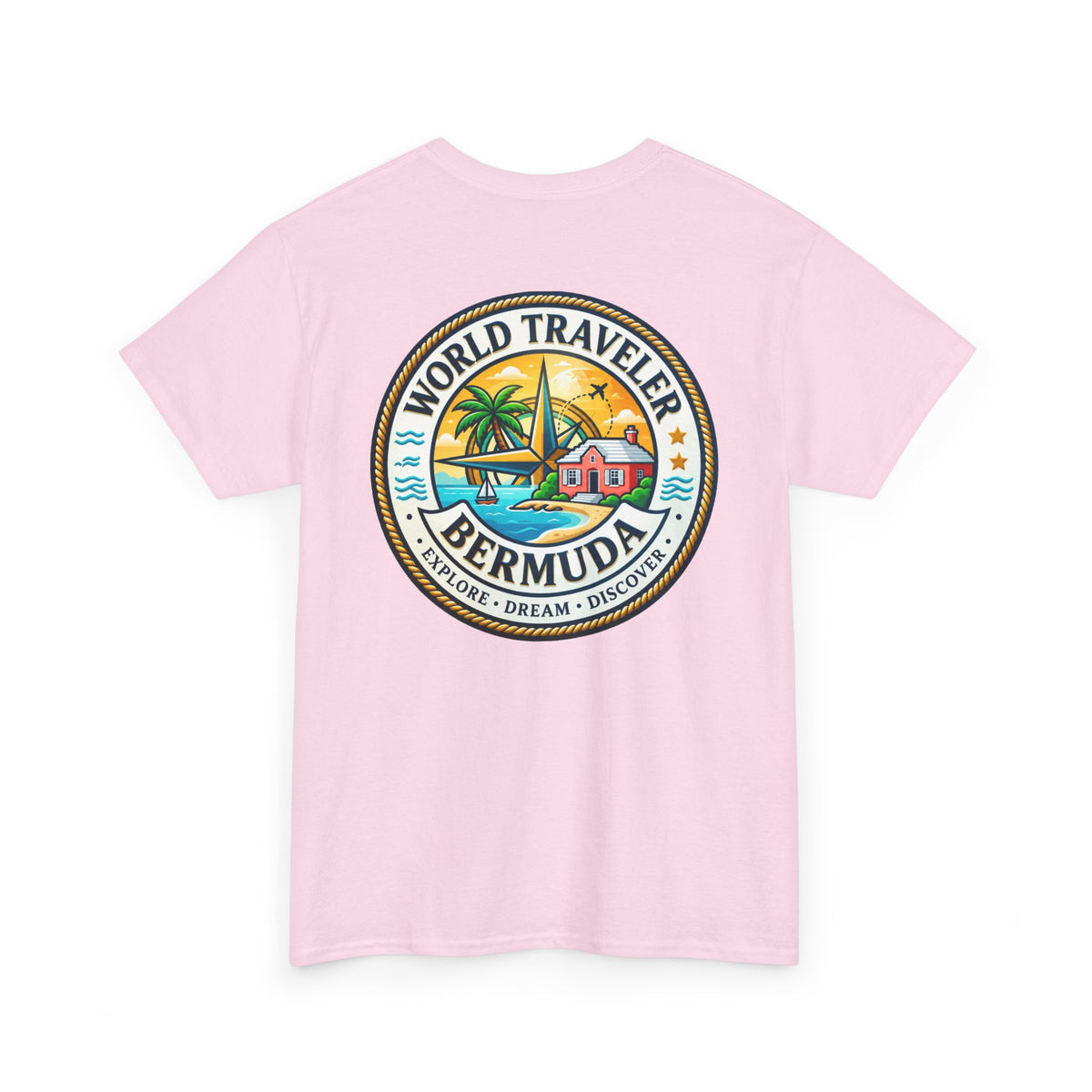 Bermuda World Traveler Unisex Heavy Cotton Tee