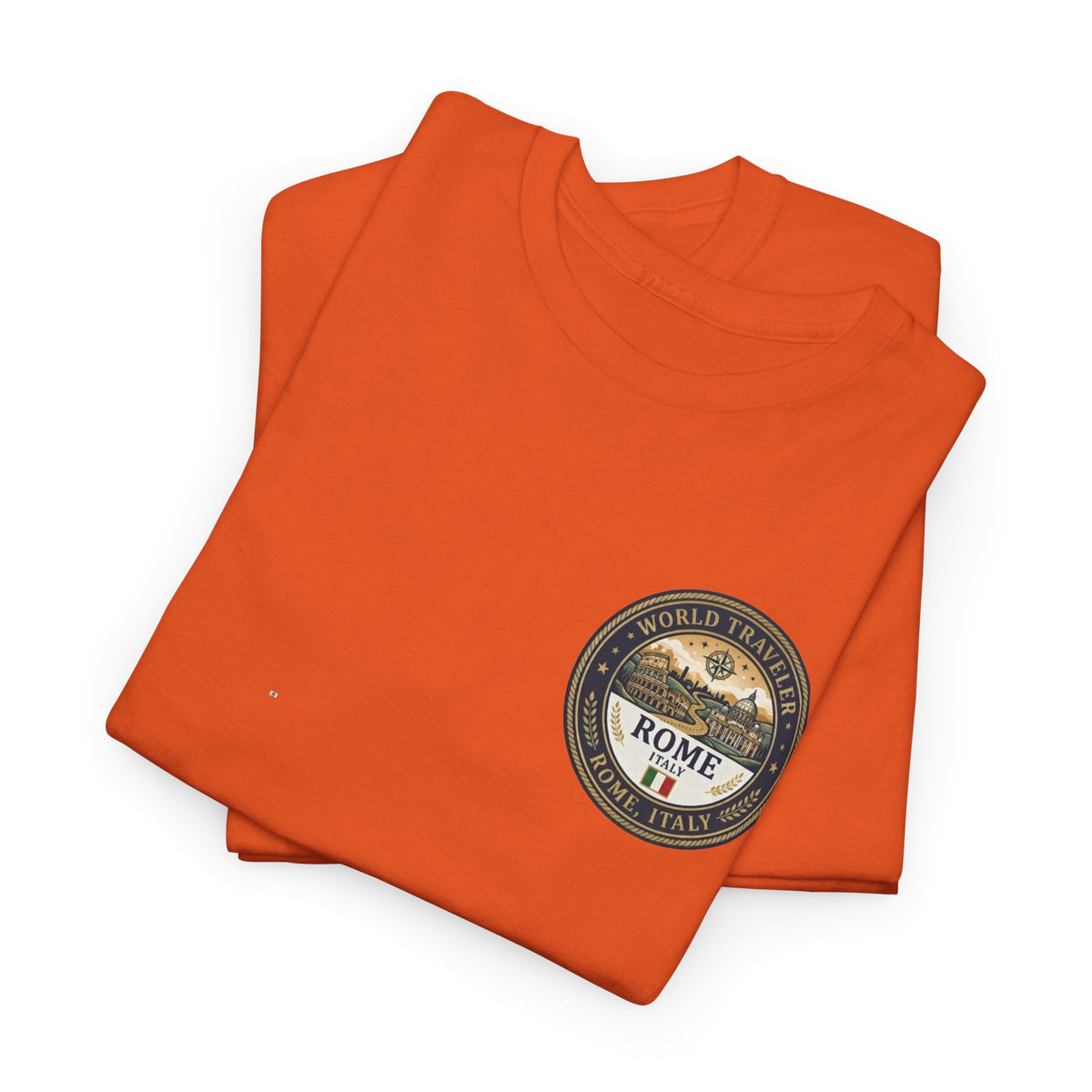 Rome World Traveler Unisex Heavy Cotton Tee