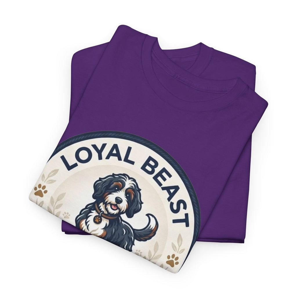 Loyal Beast Bernadoodle Unisex Heavy Cotton Tee