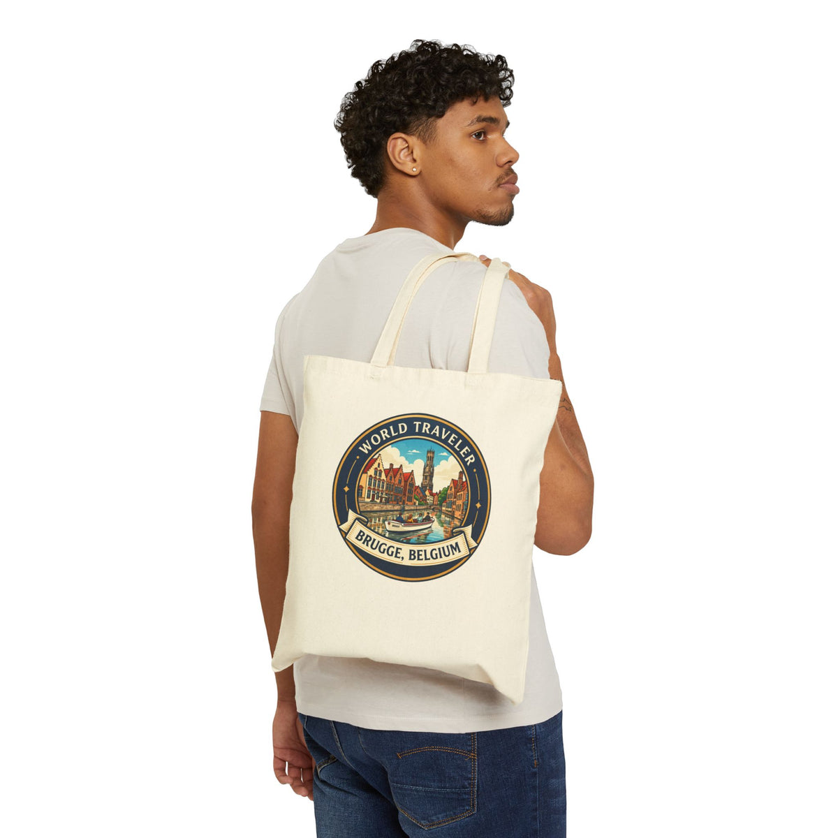 Brugge, Belgium Cotton Canvas Tote Bag