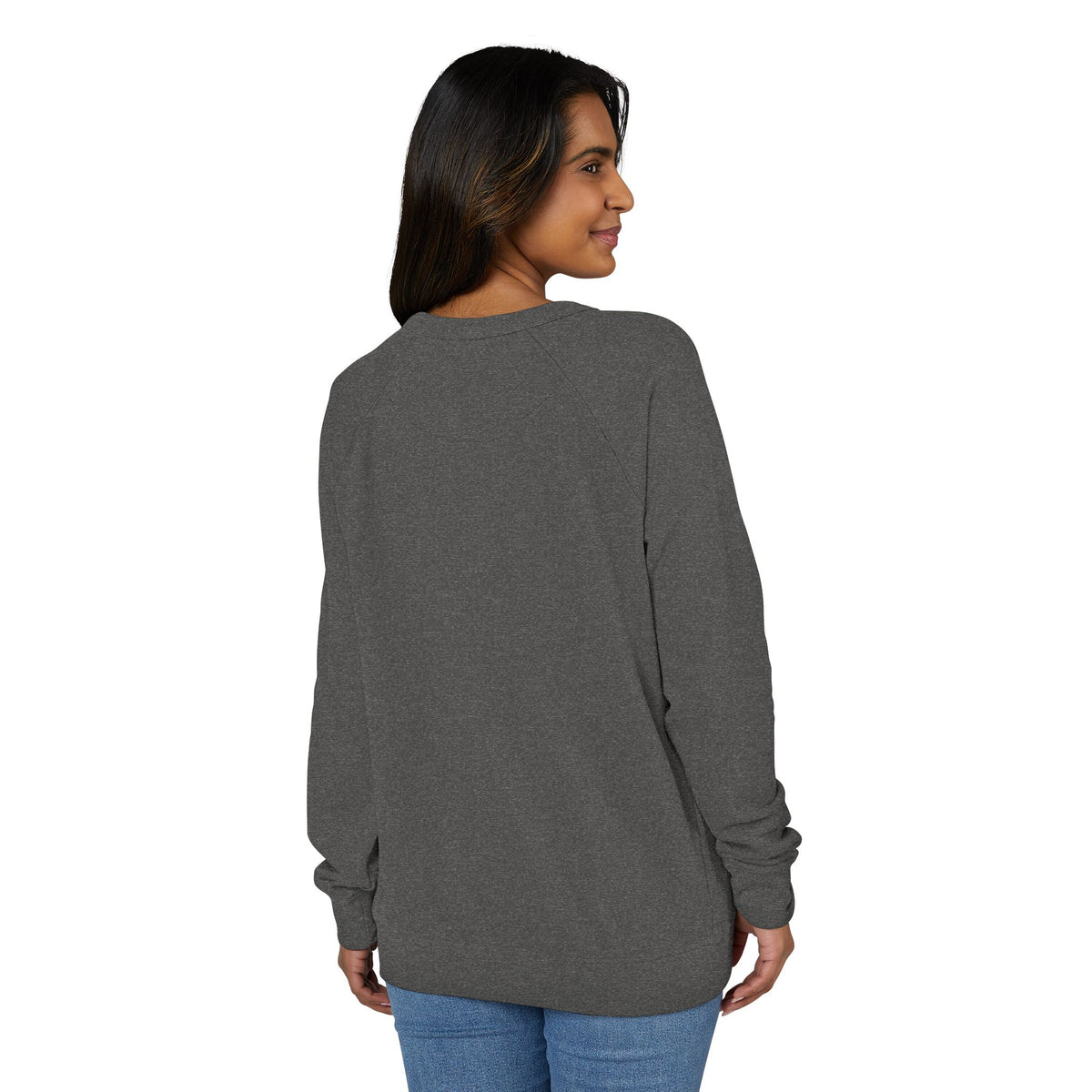 Coffee in the Morning Unisex French Terry Raglan Crewneck