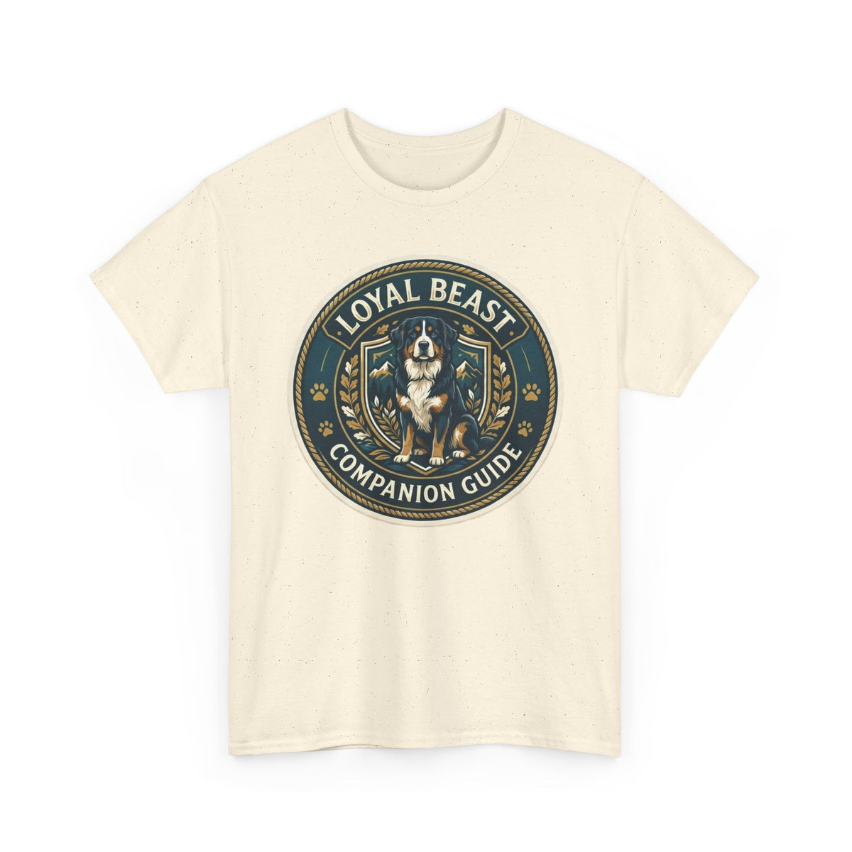 Loyal Beast Bernese Mountain Dog Unisex Heavy Cotton Tee