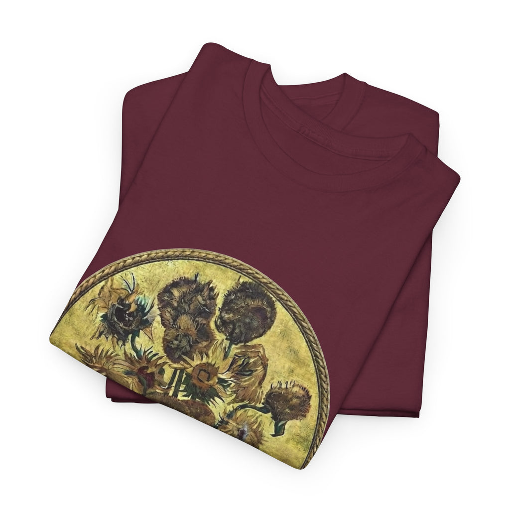 Art in Today’s World dying sunflowers T shirt