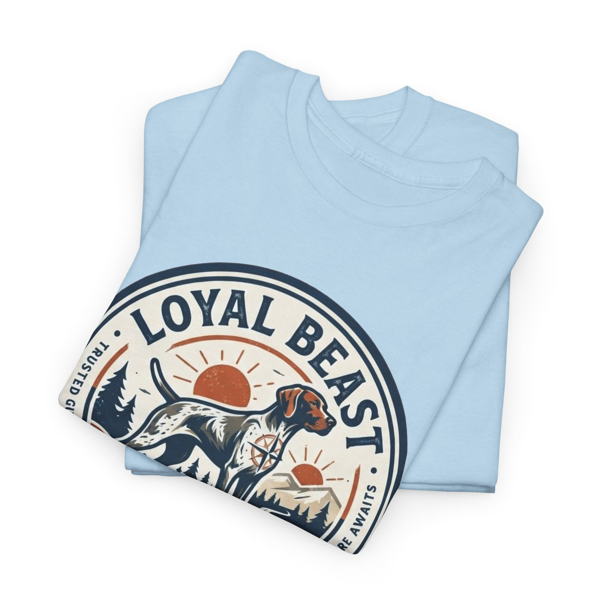 Loyal Beast Pointer Unisex Heavy Cotton Tee