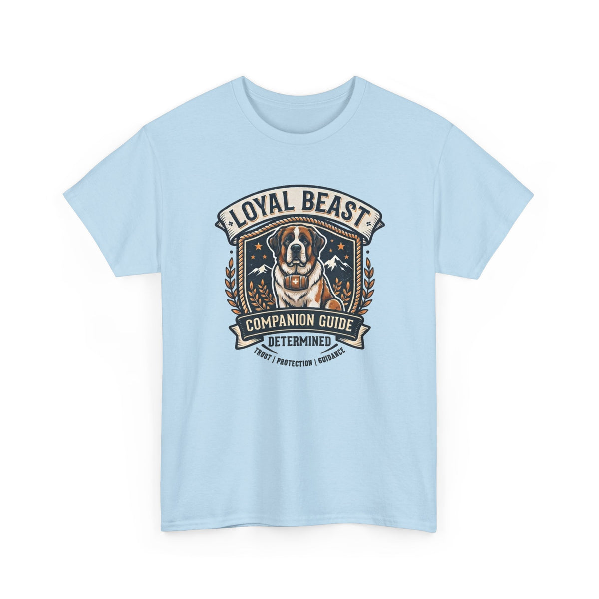 Loyal Beast Saint Bernard Unisex Heavy Cotton Tee
