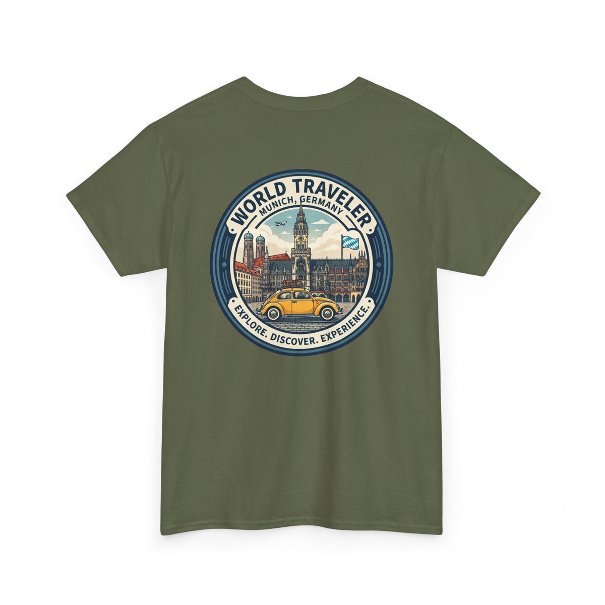 Munich, Germany Unisex Heavy Cotton Tee