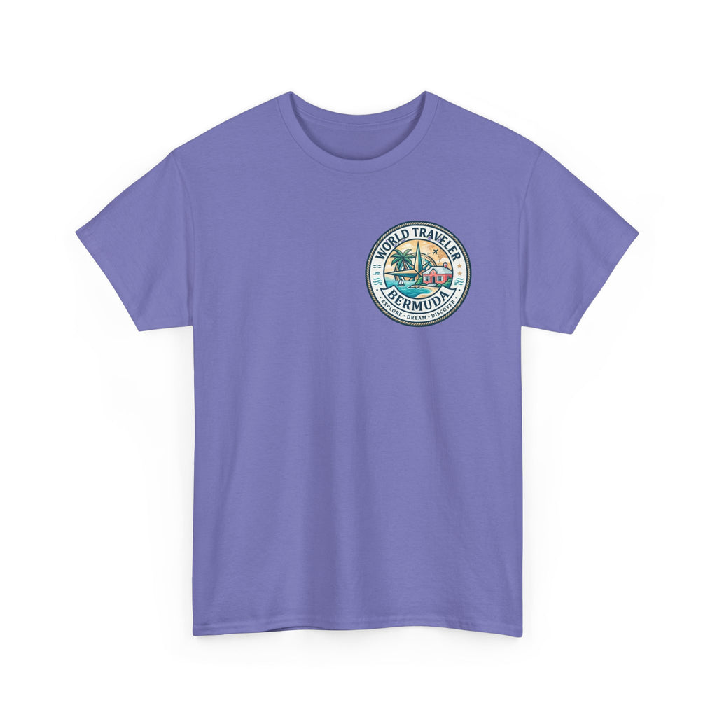 Bermuda World Traveler Unisex Heavy Cotton Tee
