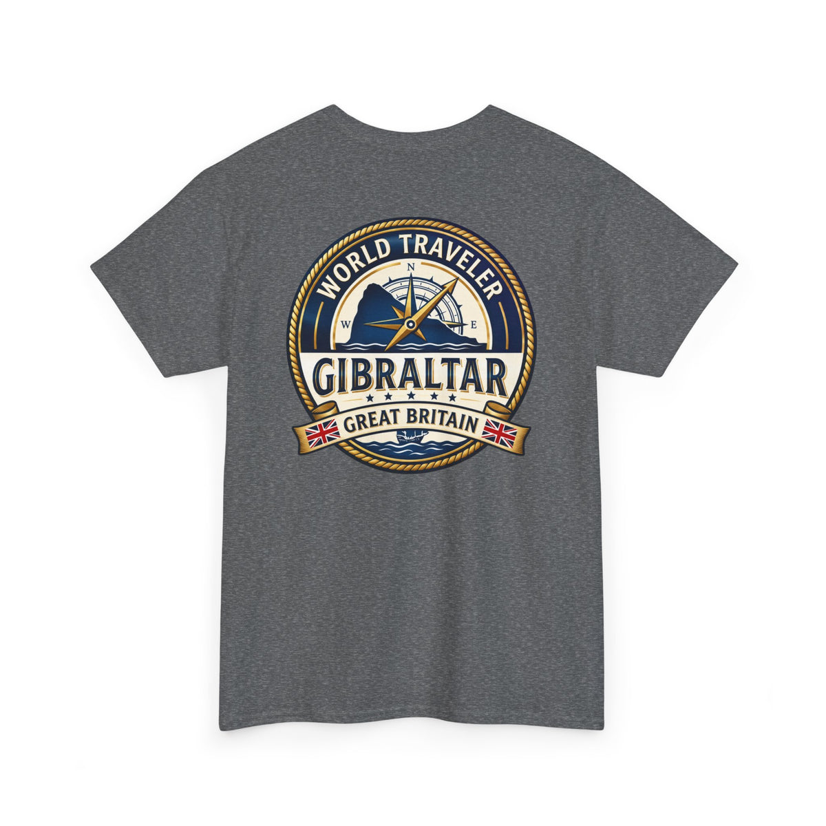 Gibraltar World Traveler Unisex Heavy Cotton Tee