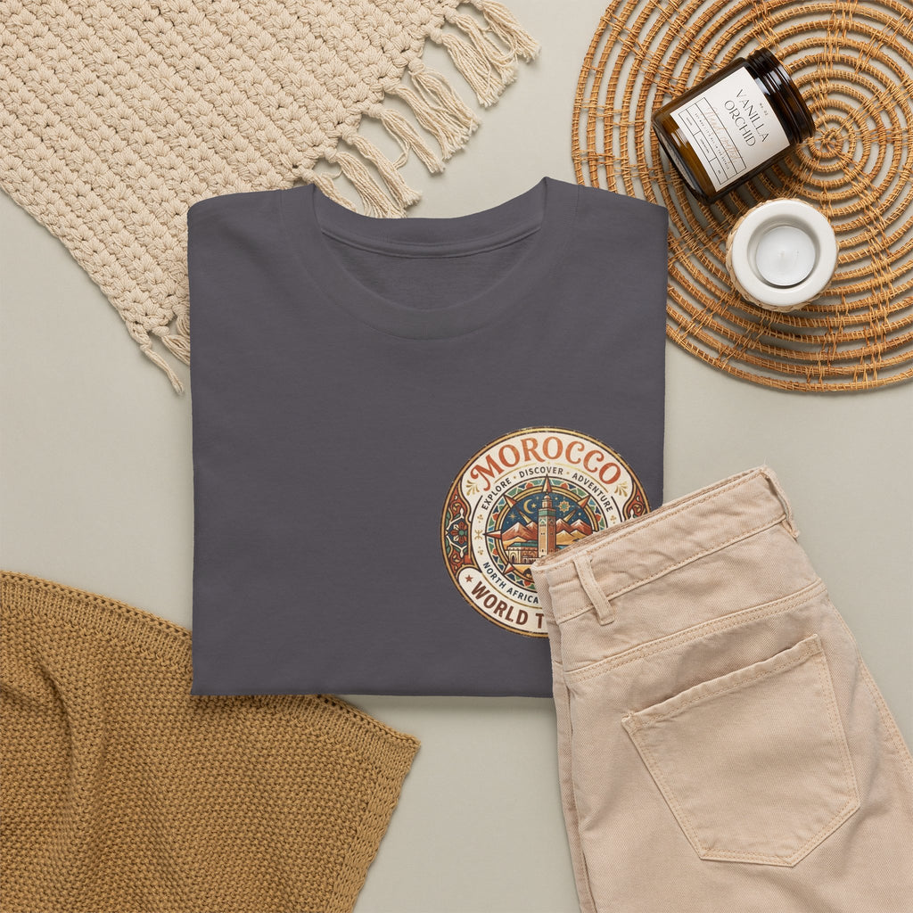 Morocco World Traveler Unisex Heavy Cotton Tee