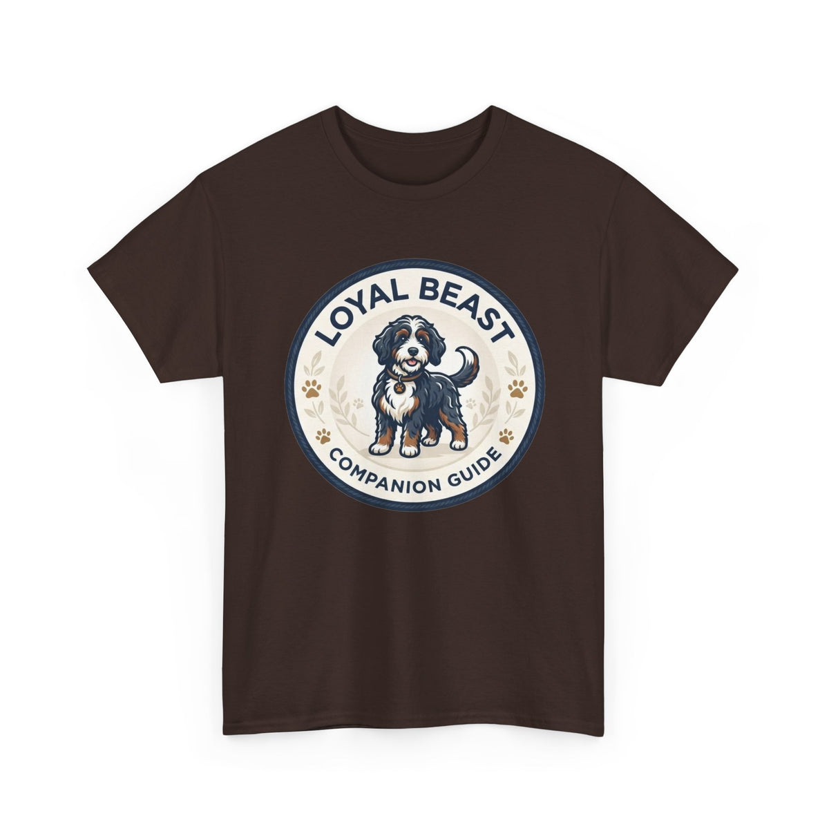 Loyal Beast Bernadoodle Unisex Heavy Cotton Tee