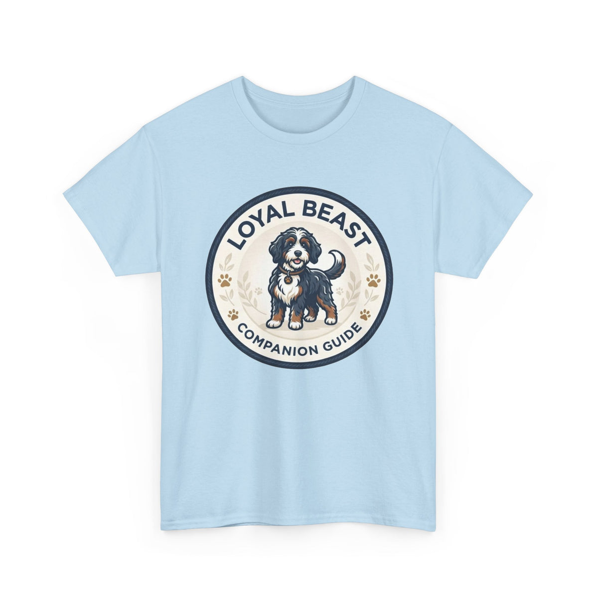 Loyal Beast Bernadoodle Unisex Heavy Cotton Tee