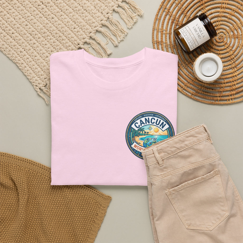 Cancun, Mexico World Traveler Unisex Heavy Cotton Tee
