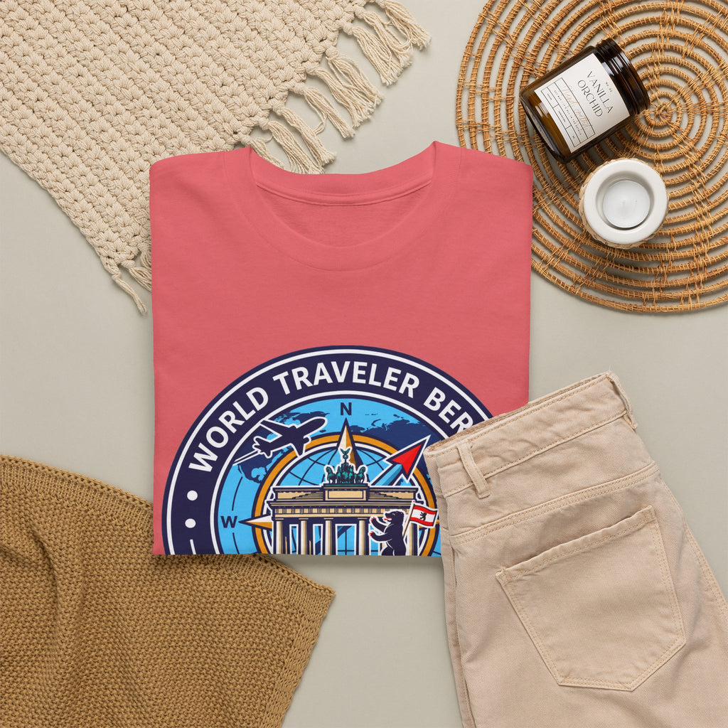 Berlin, Germany World Traveler Unisex Heavy Cotton Tee
