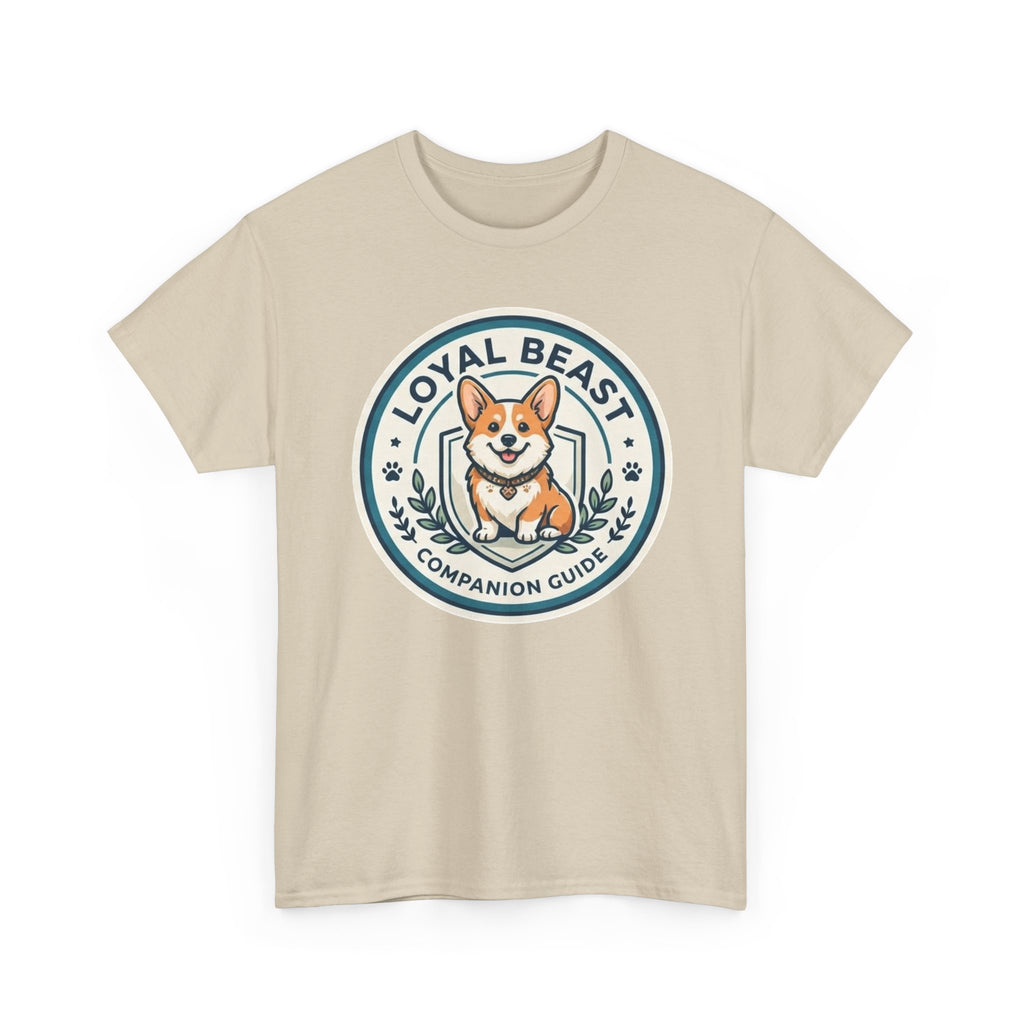 Loyal Beast Corgi Unisex Heavy Cotton Tee